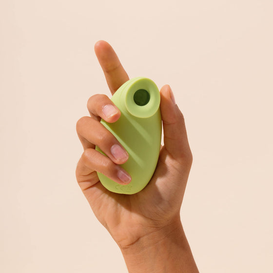 aura, stimulateur clitoridien my lubie vert 5 mode d'intensité