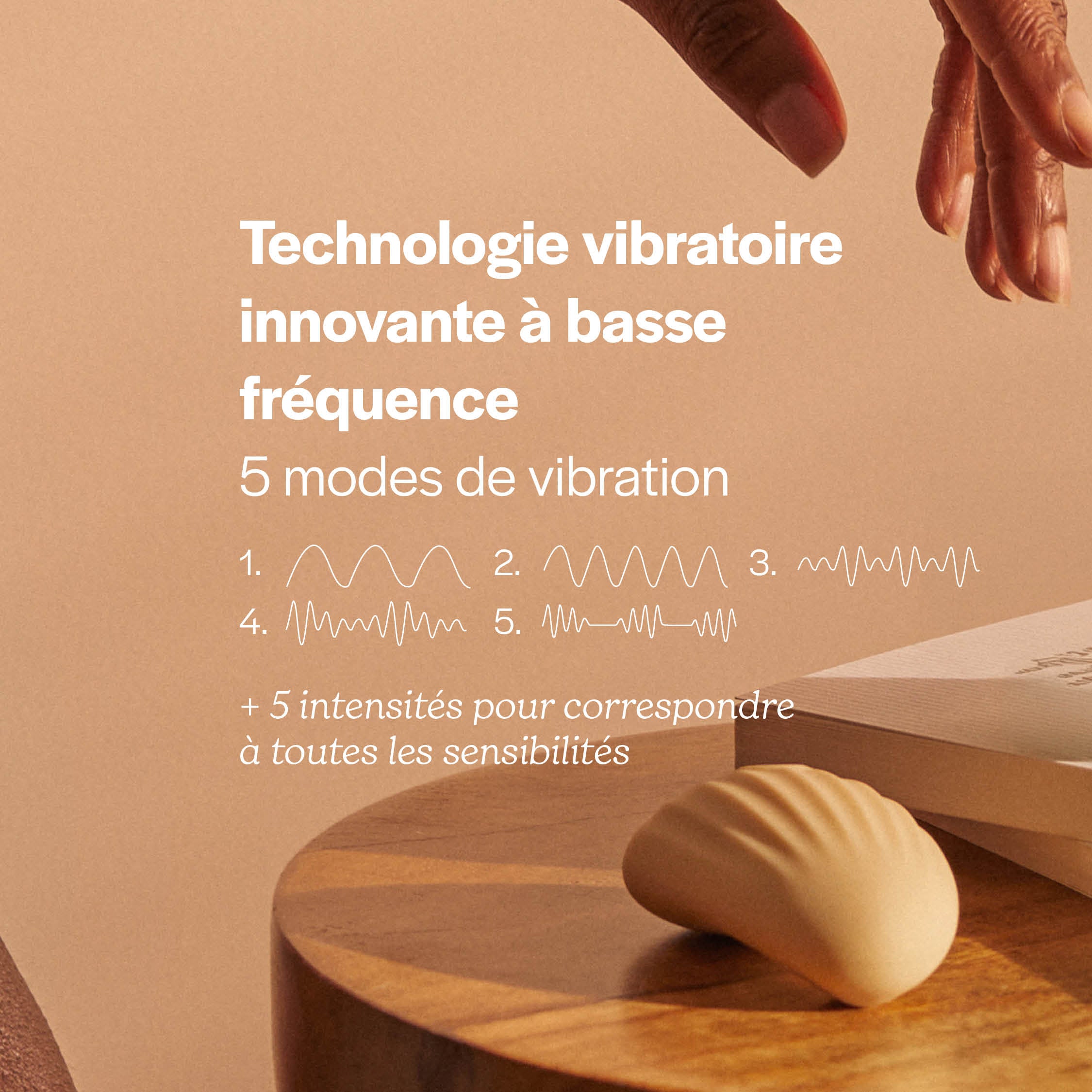 My Lubie Dune accesoire vibrant sexualite sexuel sex fait en France made in France à base d'eau gel intime lub huile intime sexplorer bien être intime innovant moderne dune accessoire vibrant yuka