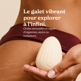 My Lubie Dune accesoire vibrant sexualite sexuel sex fait en France made in France à base d'eau gel intime lub huile intime sexplorer bien être intime innovant moderne dune accessoire vibrant yuka