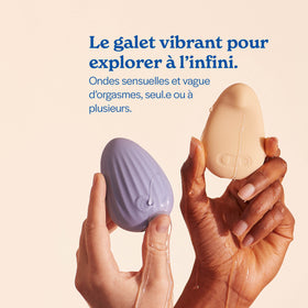 My Lubie Dune accesoire vibrant sexualite sexuel sex fait en France made in France à base d'eau gel intime lub huile intime sexplorer bien être intime innovant moderne dune accessoire vibrant yuka