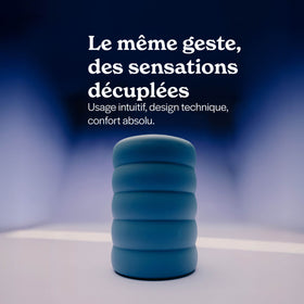 Halo, silky-soft silicone stroker