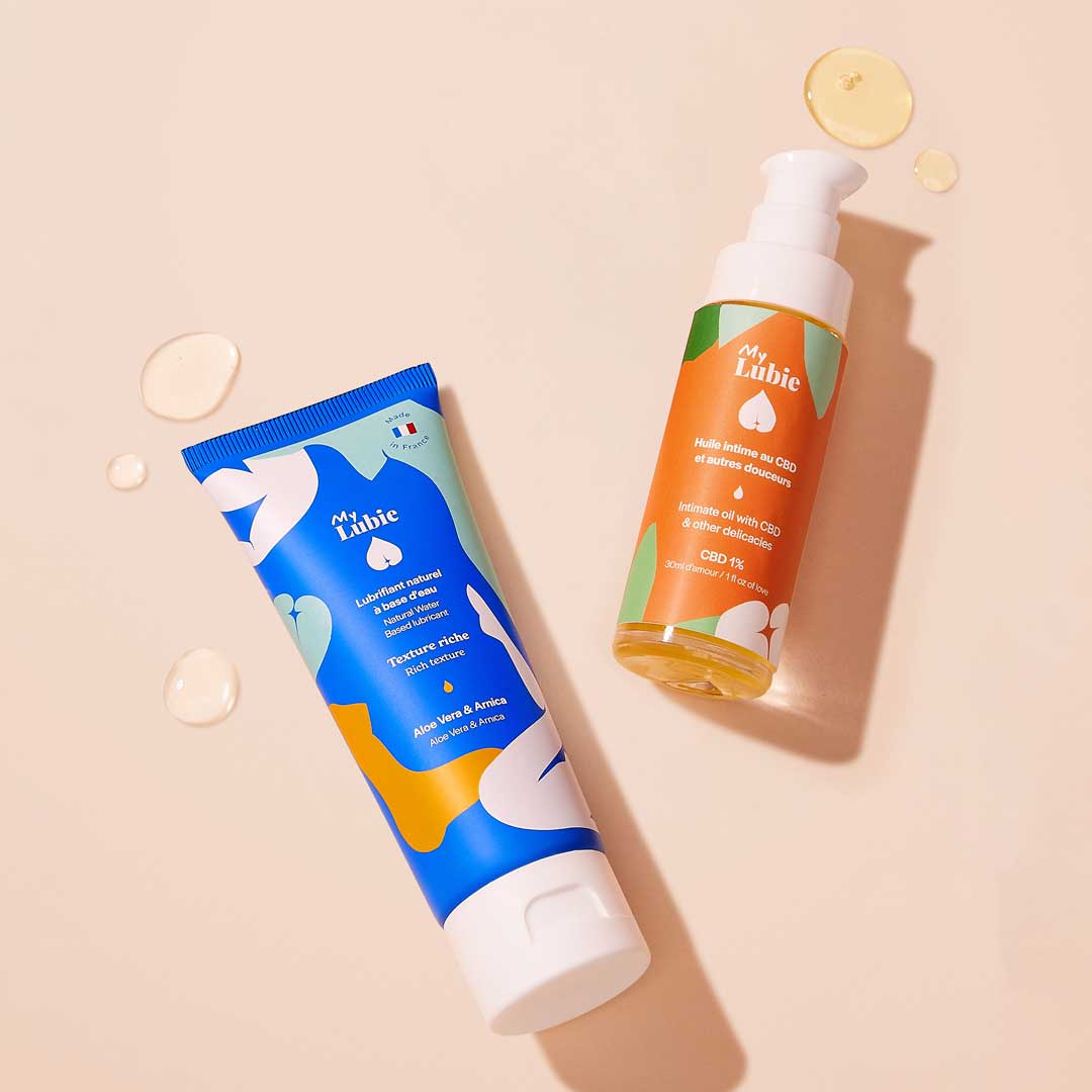 huile intime au cbd et lubrifiant naturel riche