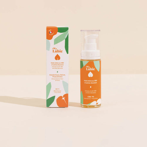 l'huile intime au cbd, multiplie les bienfaits : elle fluidifie les câlins, stimule les zones de plaisir autant qu’elle apaise les inconforts liés aux frottements ou à la pénétration. Compatible avec le sexe oral, avec les massages doux comme les ébats vifs.