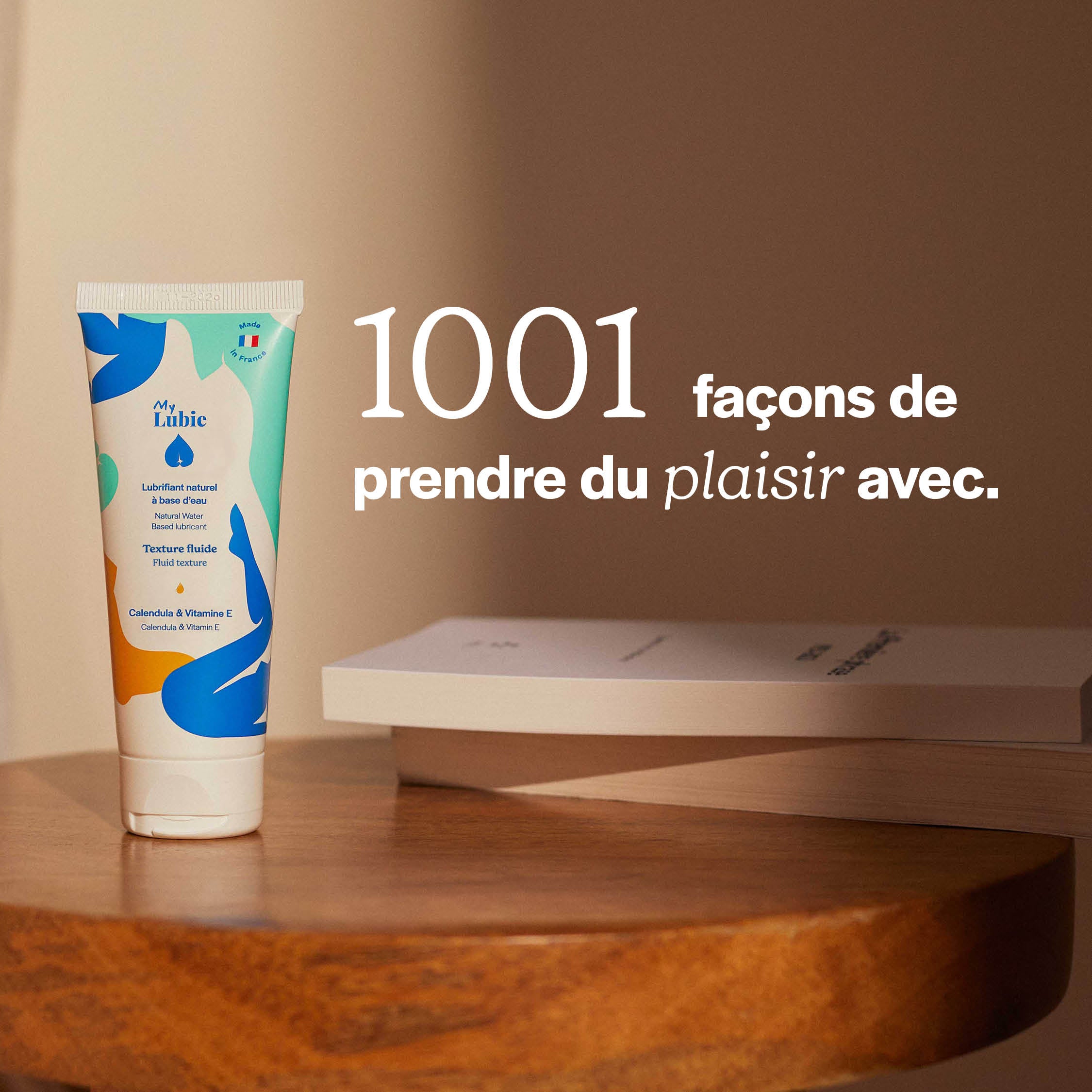 My Lubie Lubrifiant naturel vegan made in France à base d'eau gel intime personal lubricant waterbased natural