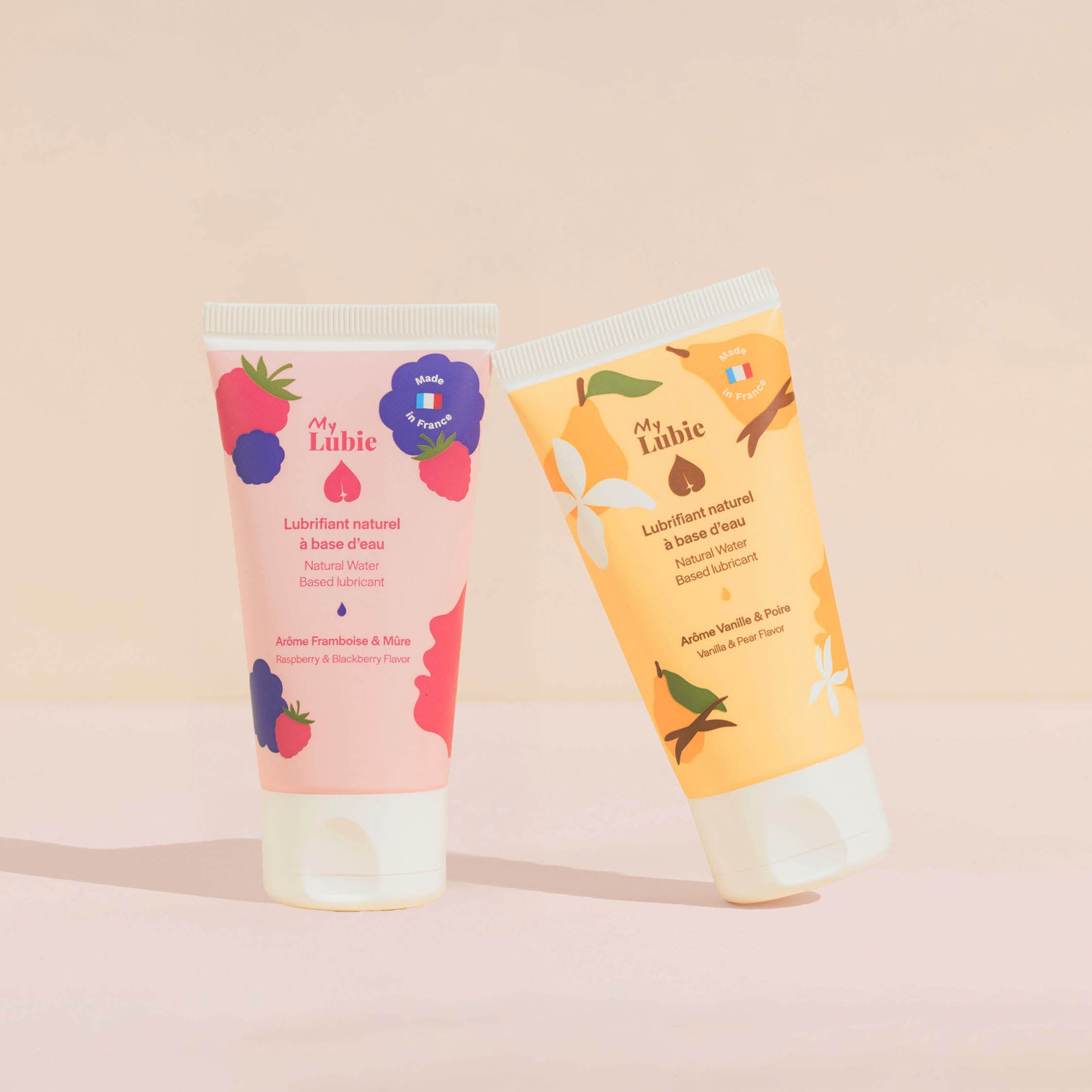 Duo de lubrifiants aromatisés