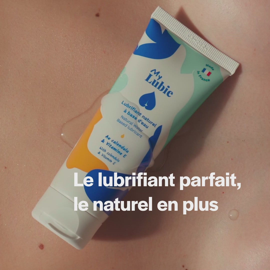 My Lubie Lubrifiant naturel vegan made in France à base d'eau gel intime personal lubricant waterbased natural
