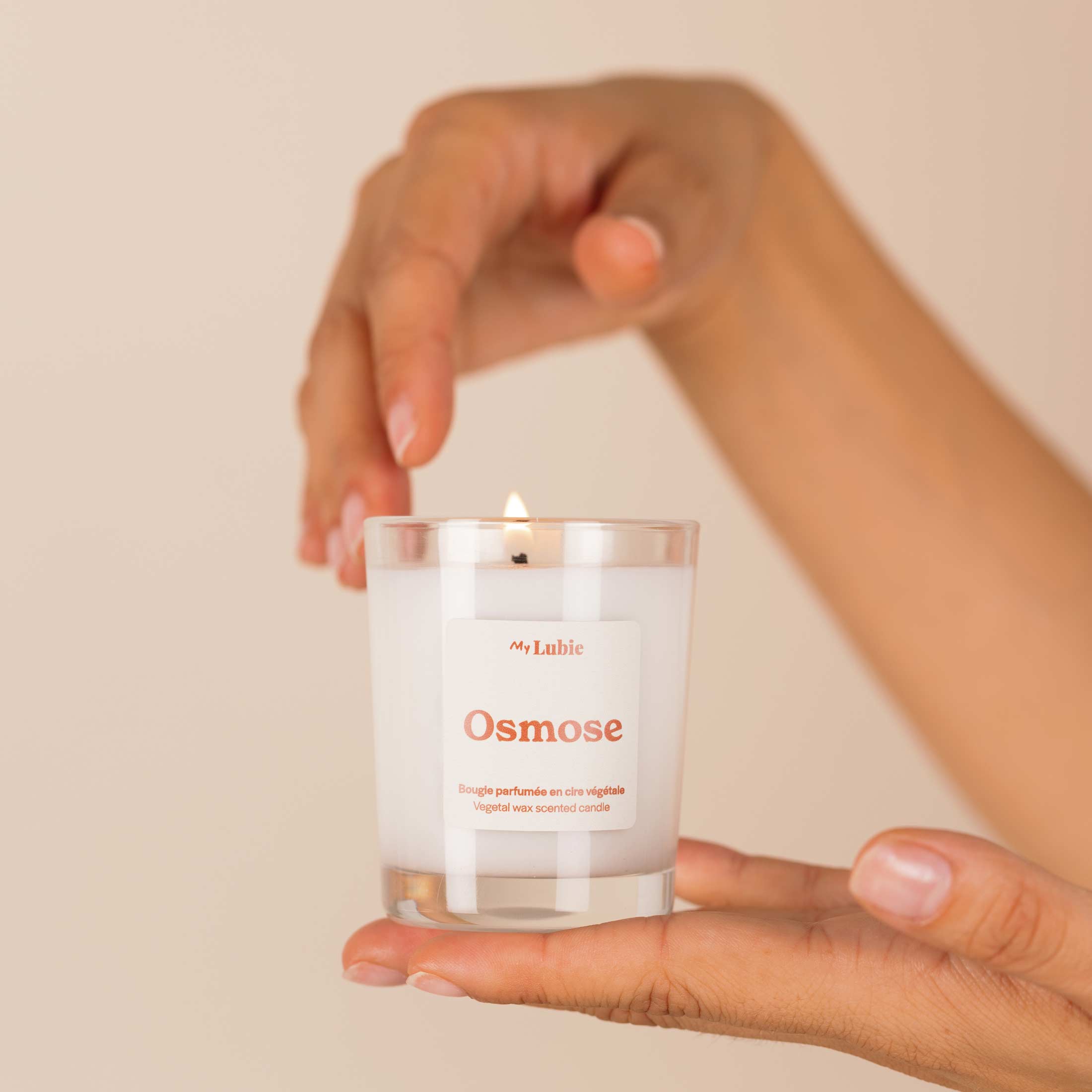 Osmose, bougie sensuelle parfumée